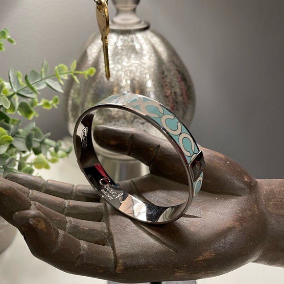 Turquoise Coach Bangle